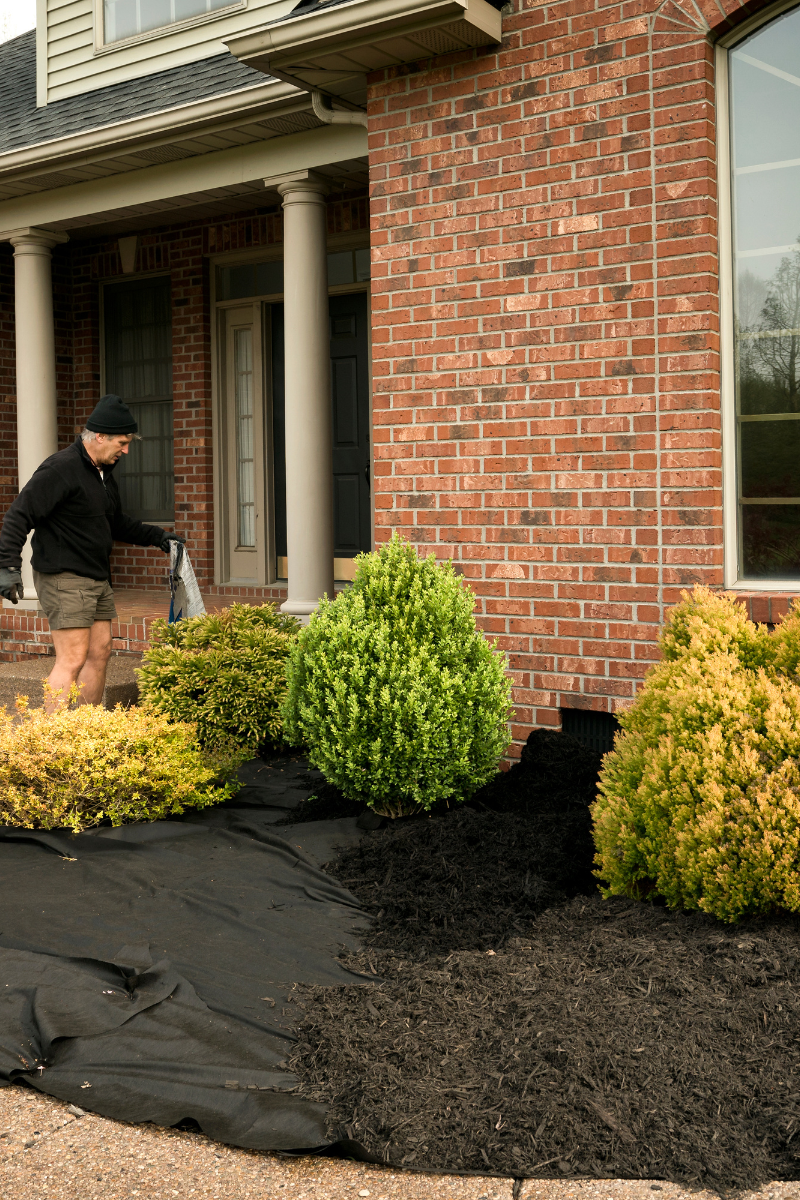 Mulch Top Offs by Plano Tree Care